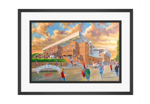 Villa Park Stadium 'Going to the Match' Fine Art Print - Aston Villa FC Villa Park Stadium 'Going to the Match' Fine Art Print - Aston Villa FC